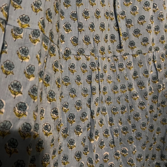 Daughters of India Sita Maxi Dress 3X Bluebell NWT - Picture 9 of 9